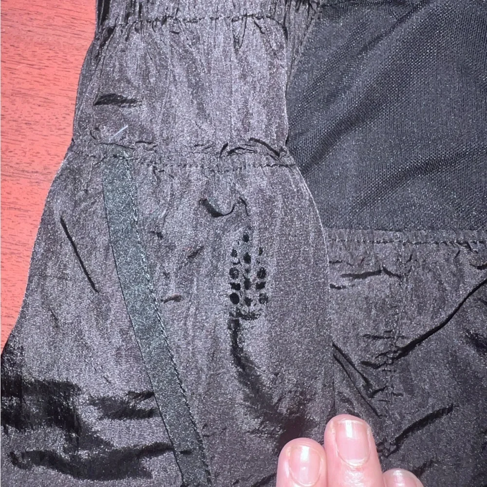 Free People Black Athletic Shorts